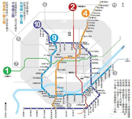 沈阳地铁10号线全新线路图解读：探寻城市轨道交通新脉络